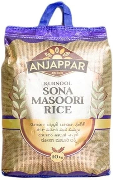 Anjappar Sona Masoori Rice 10kg