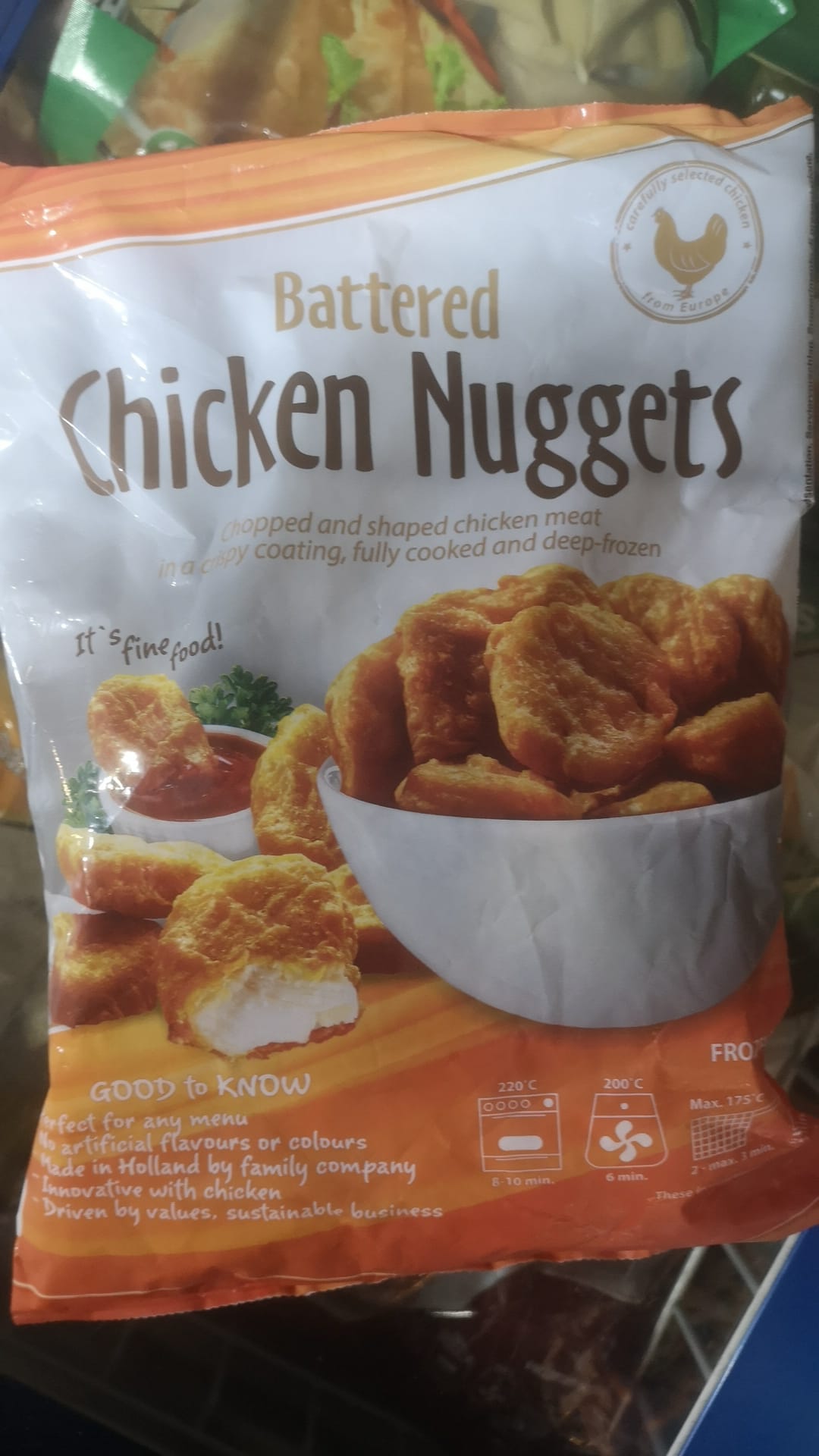 Battered Chicken Nuggets 1kg