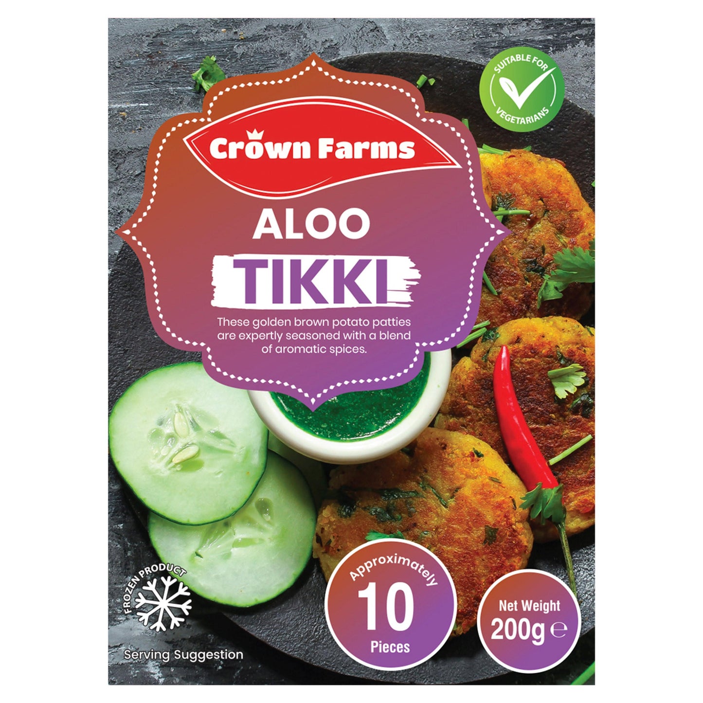 Crown Aloo Tikki 720g