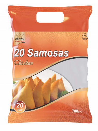 Crown Chicken Samosa 20pcs