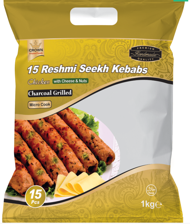 Krone Reshmi Seekh Kabab 15St