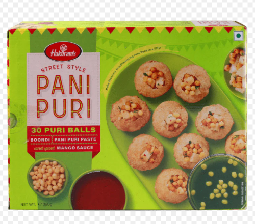 Haldiram Pani Puri Gool Gappe 360g