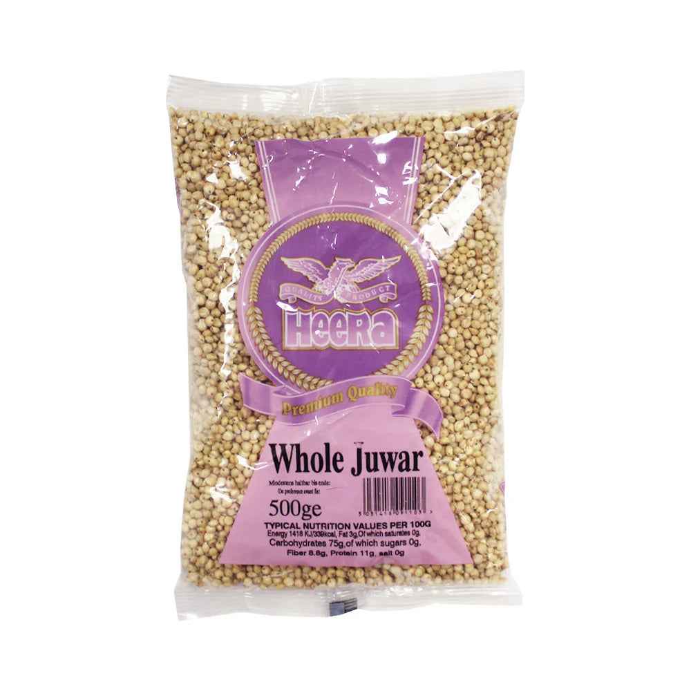 Heera Juwar Ganzes 500g