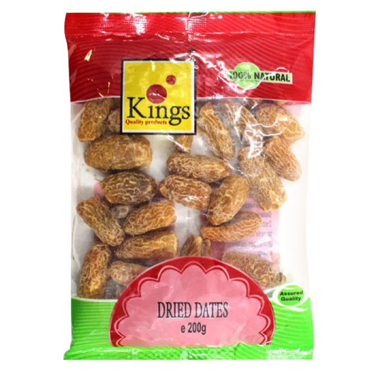 Kings Dried Dates 200g