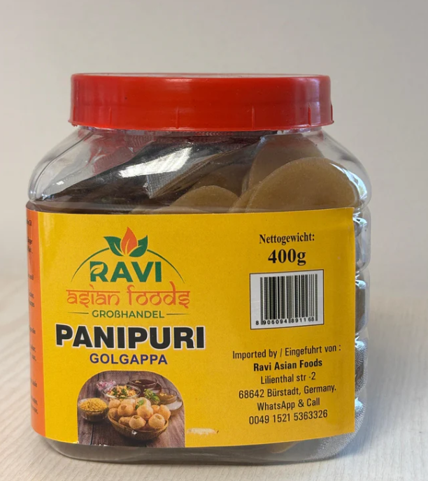 Ravi Panipuri Unfry With Masala Sachet 400G