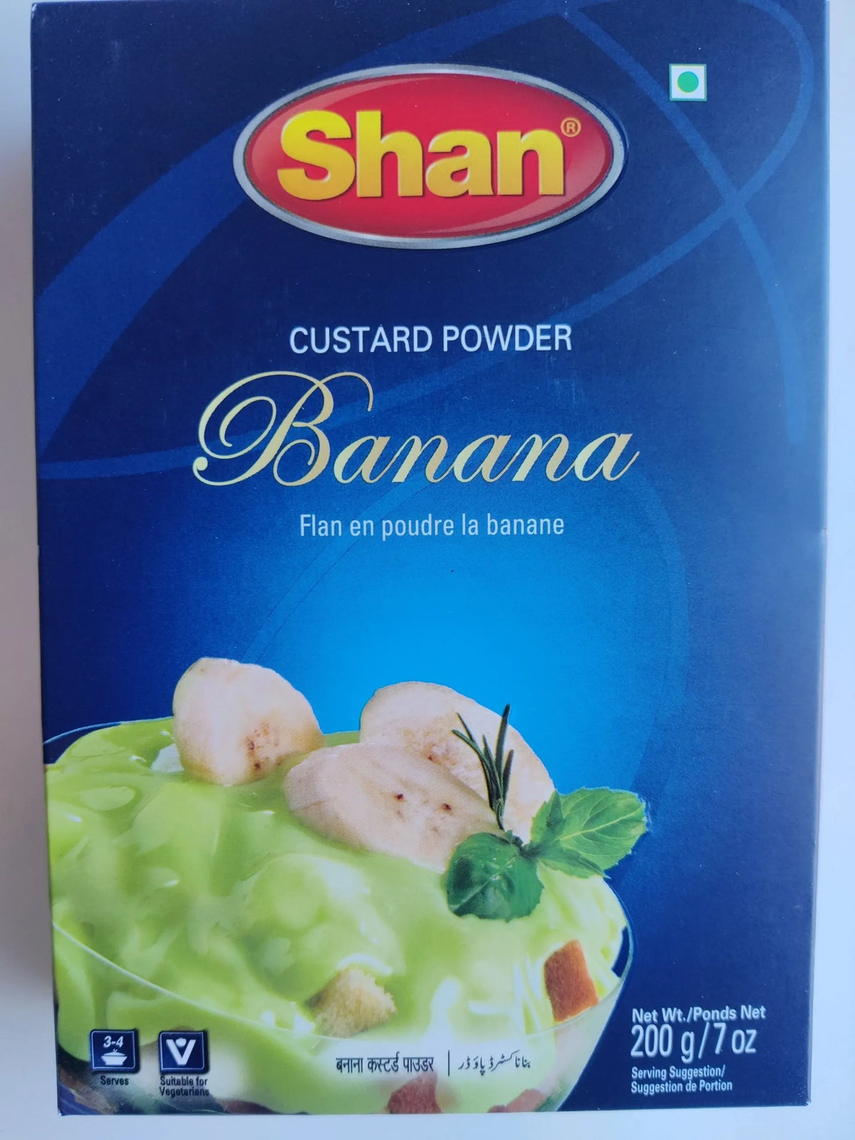 Shan Vanillepuddingpulver Banane 200g