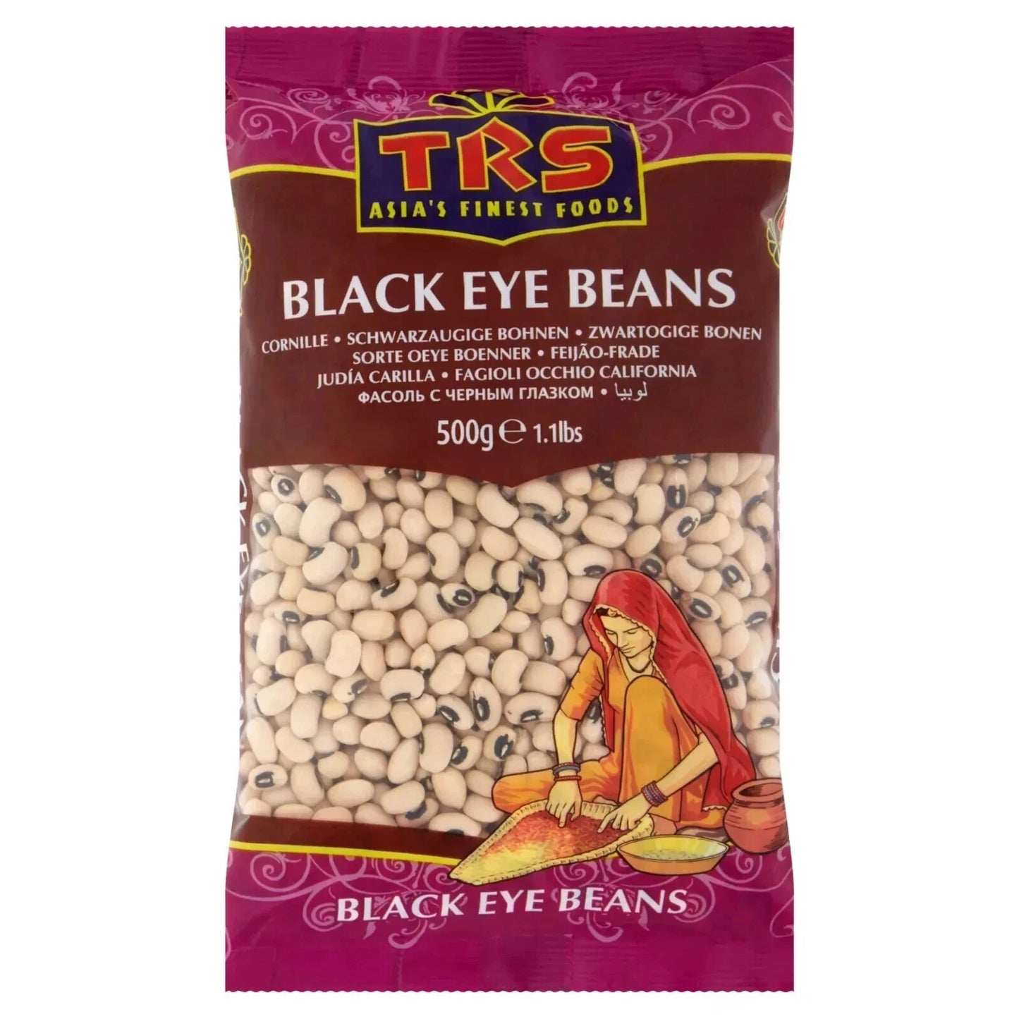 TRS Schwarze Augenbohnen 500 g