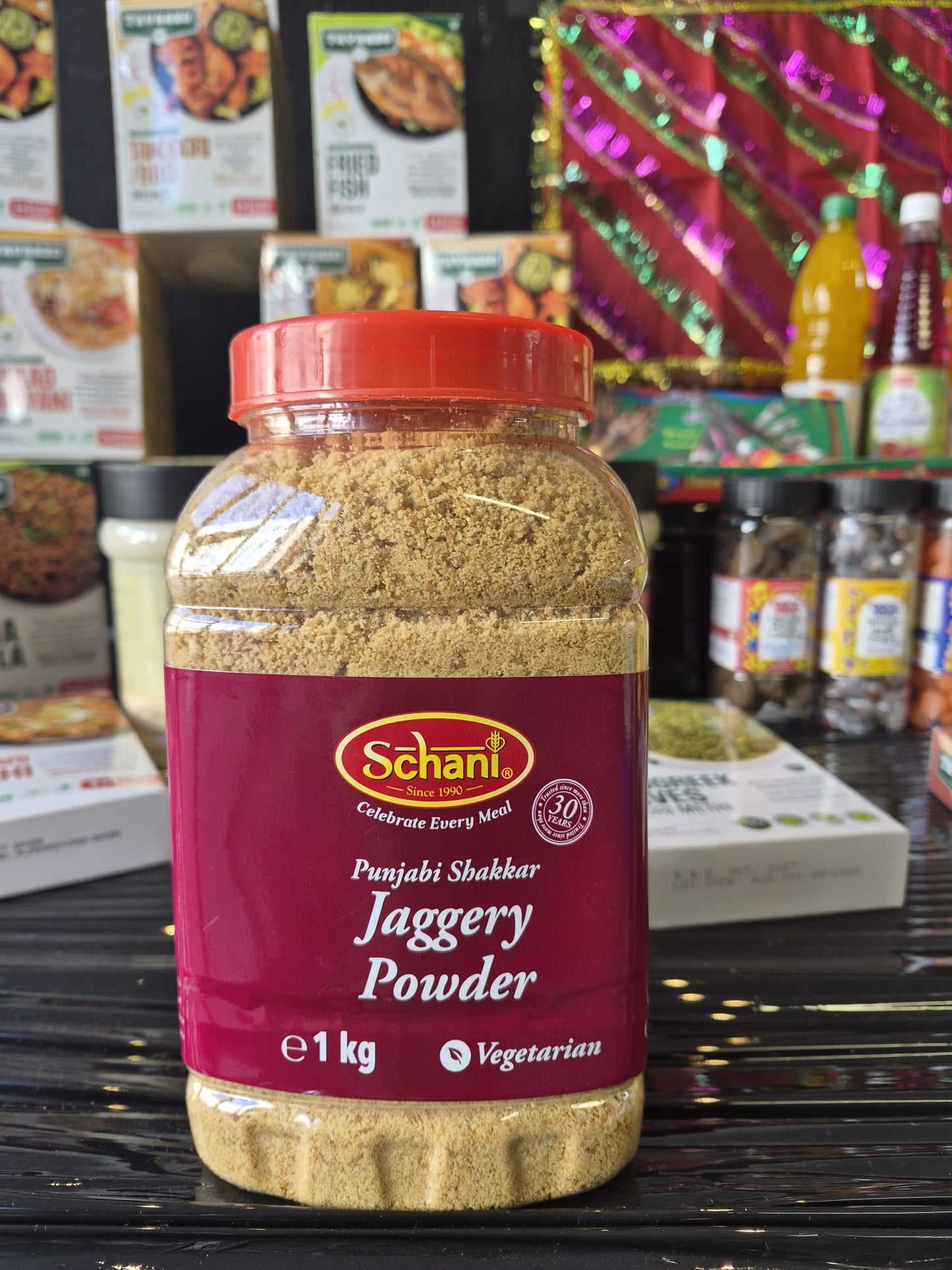 Schani Jaggery Powder Punjabi Shakkar Jar 1Kg
