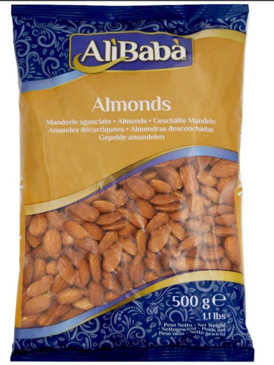 AB Almonds 500g