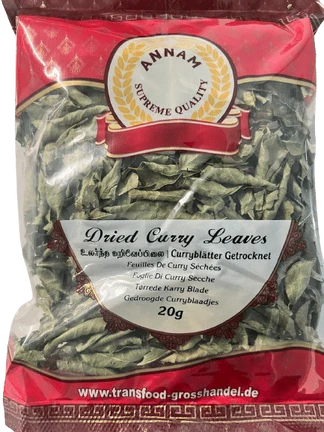 Annam Dried Curry Leaves 20g