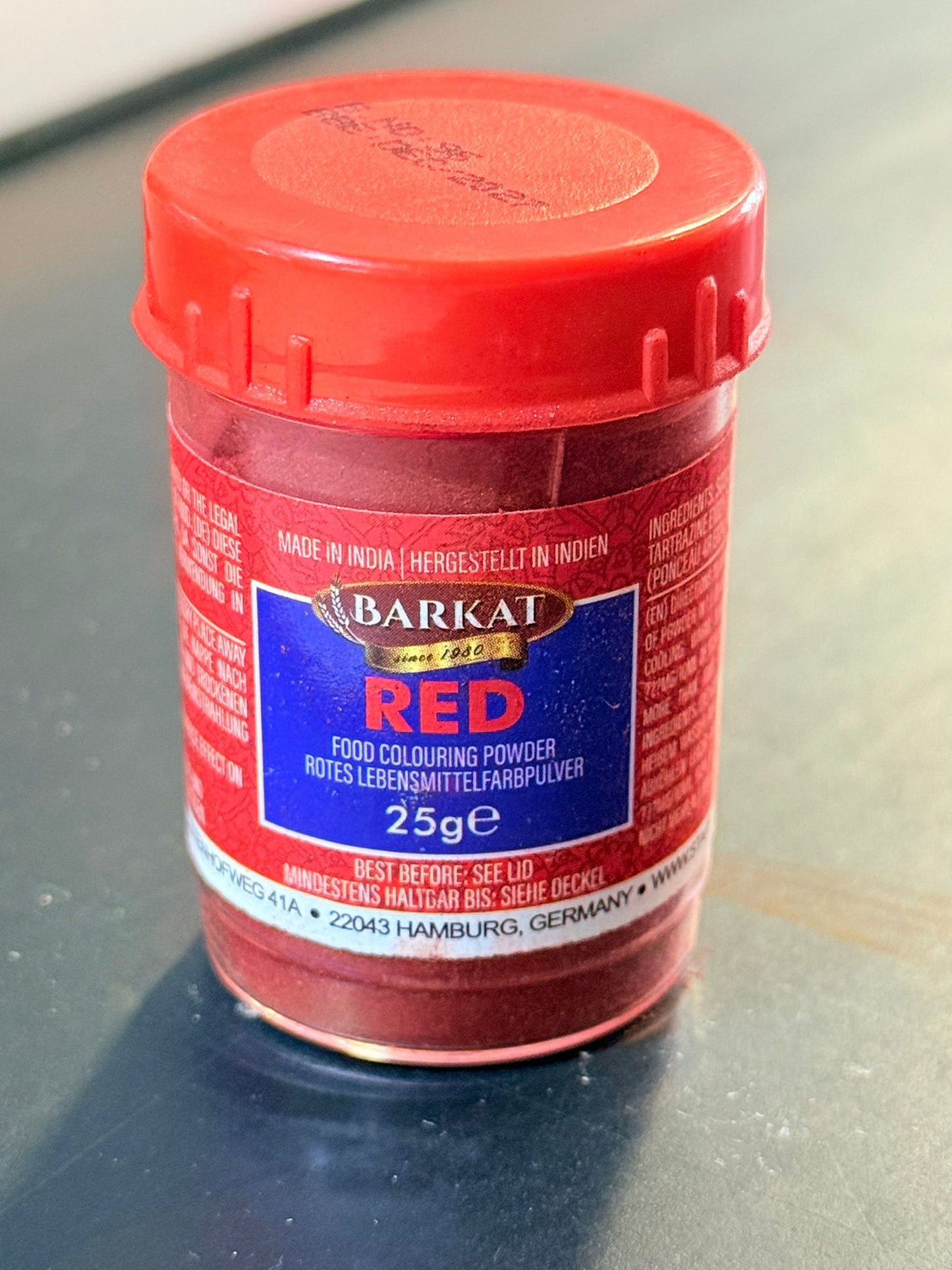Barkat Red Food Colour 25g
