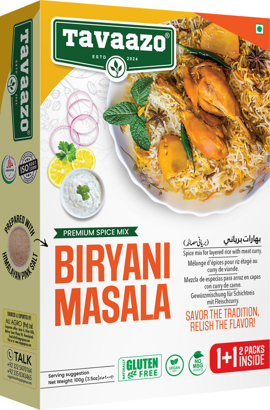Tavazoo Recipe & Seasoning Mix Biryani Masala 100g