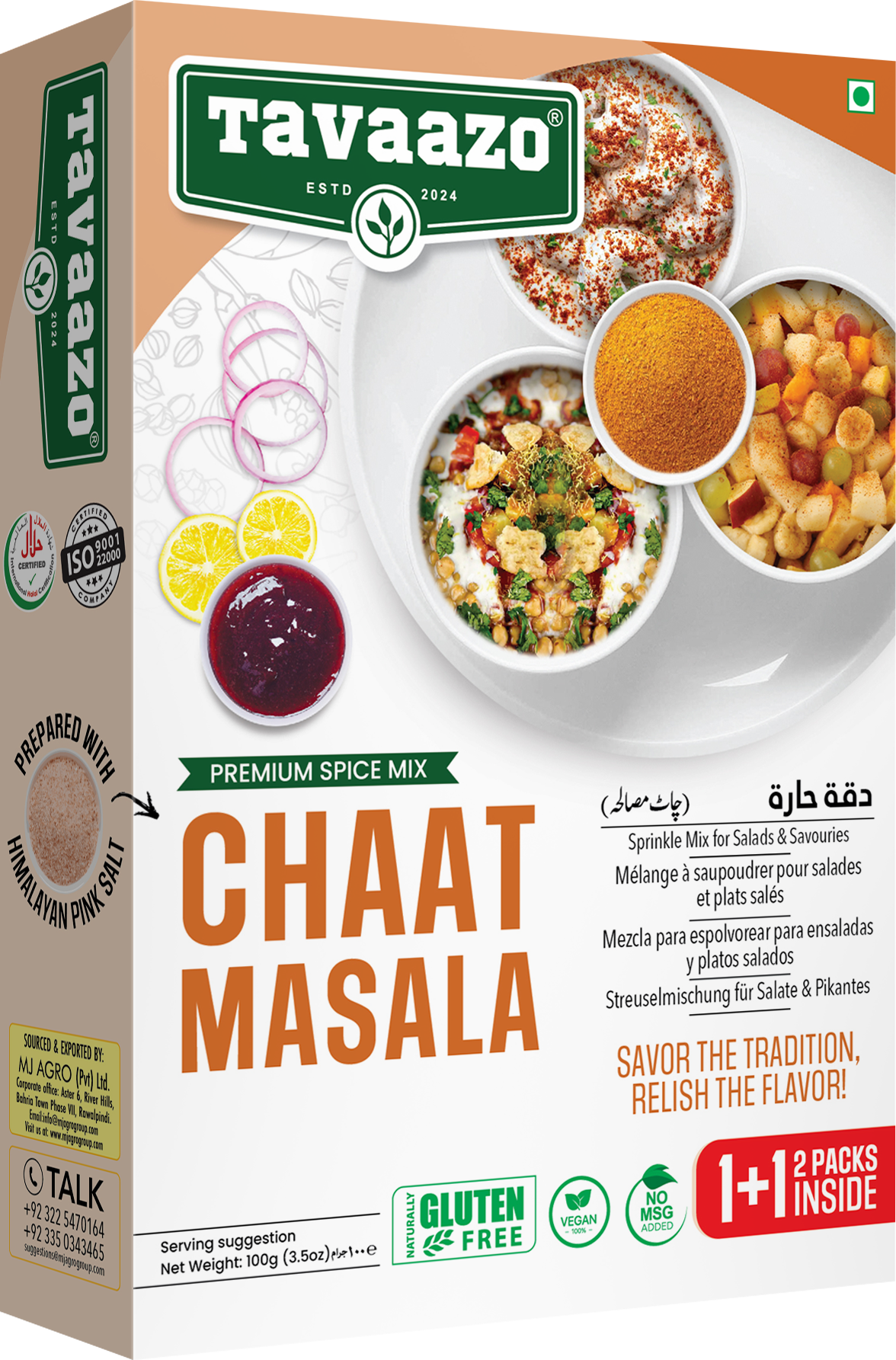 Tavazoo Recipe & Seasoning Mix Chaat Masala 100g