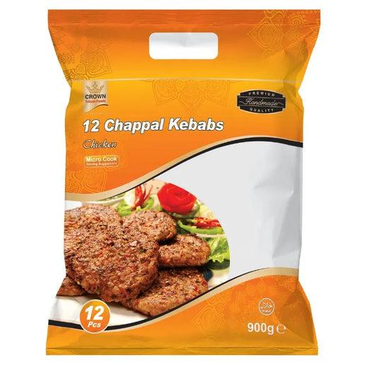 Crown Chappal Kebab Chicken 900g