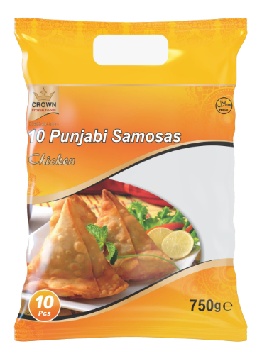 Crown Chicken Punjabi Samosa 10pc