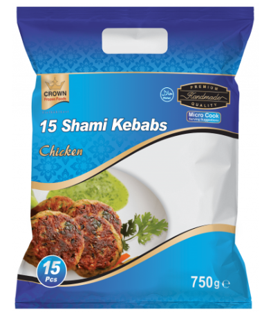 Crown Shami Kebabs Chicken 15pc