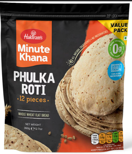 Haldiram Phulka Roti 360g