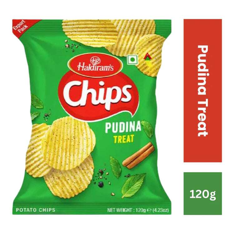 Haldirams Chips Pudina Treat 120g