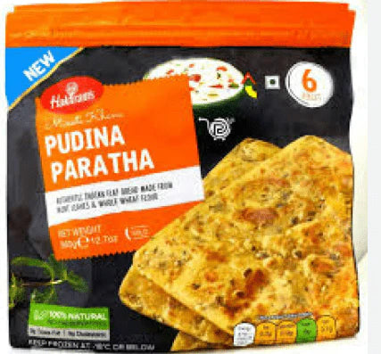 Haldirams Pudina Paratha 6pieces 360g