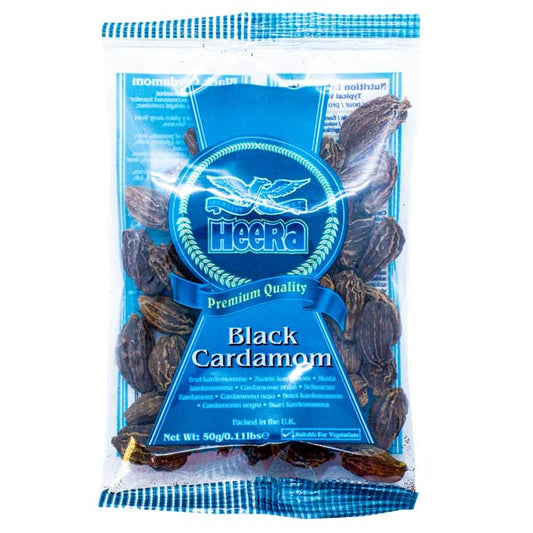 Heera Cardamom Black 50g