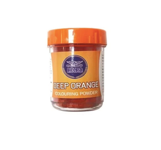 Heera Deep Orange Food Colour 25g