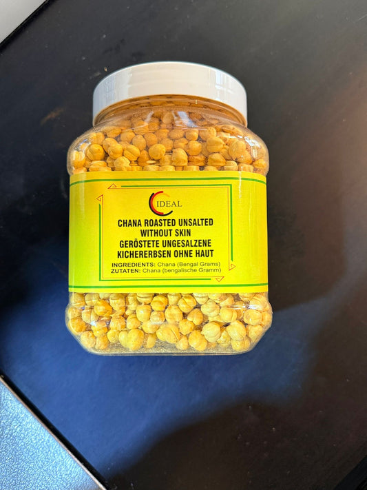 Ideale Kichererbsen, geröstet ohne Haut