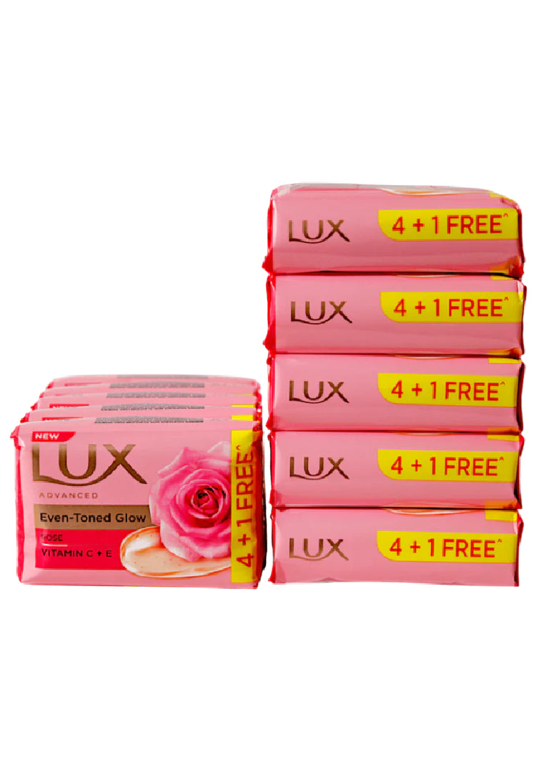 Lux Soap Pink Pack of 5