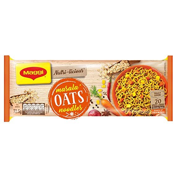 Maggi Noodles Oats Millet Pack of 4