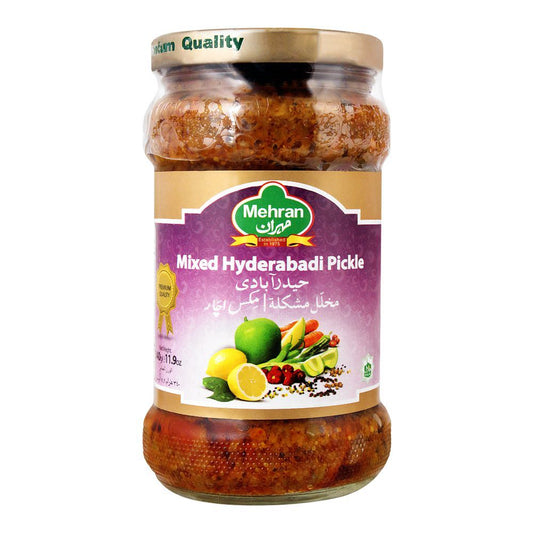 Mehran Mixed Pickle Hydrabadi 340g