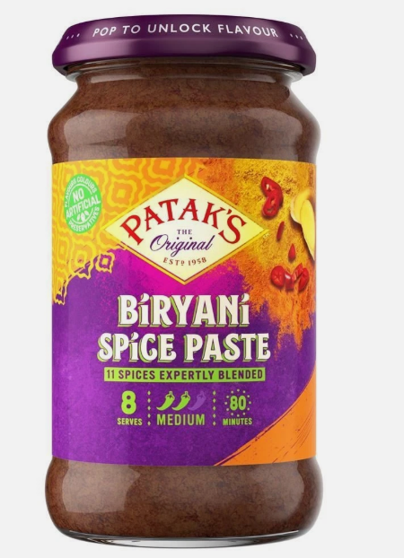 Pataks Biryani Paste 283g