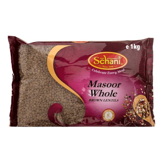 Schani Brown Lentils Masoor Whole 1 kg