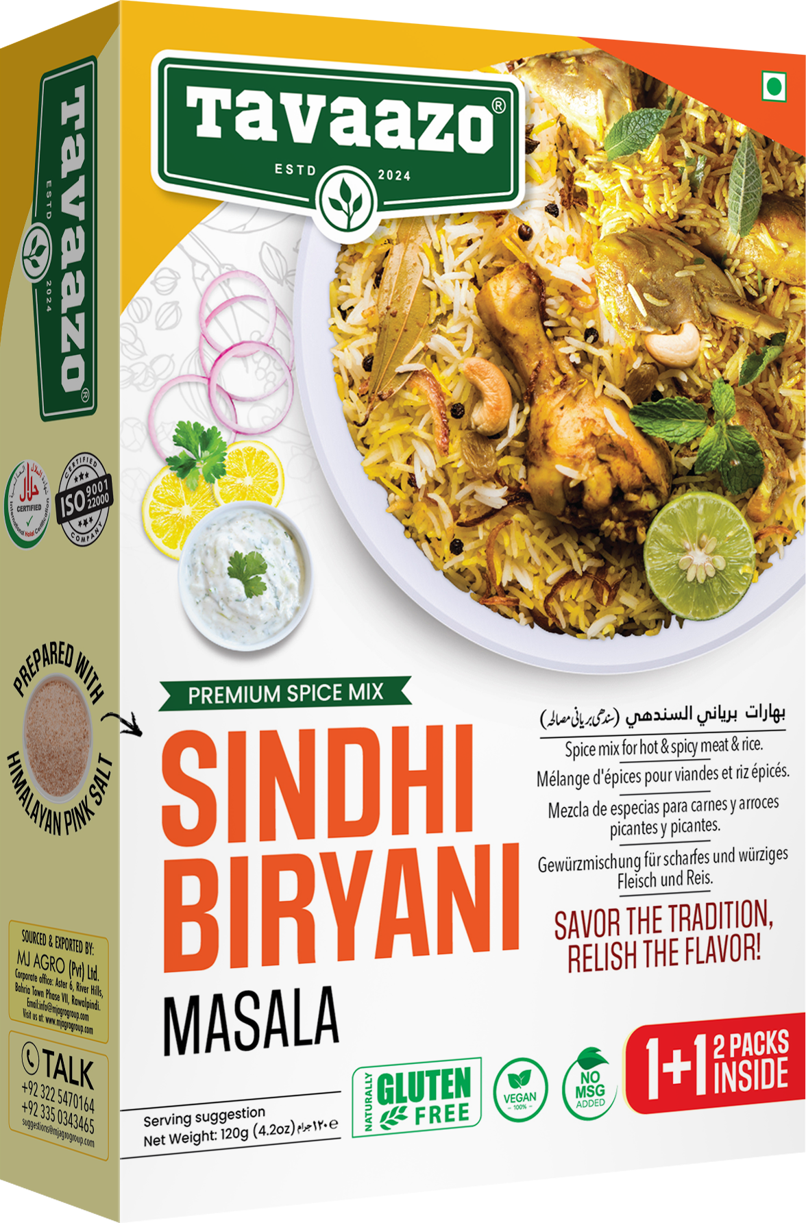 Tavazoo Recipe & Seasoning Mix Sindhi Biryani 100g