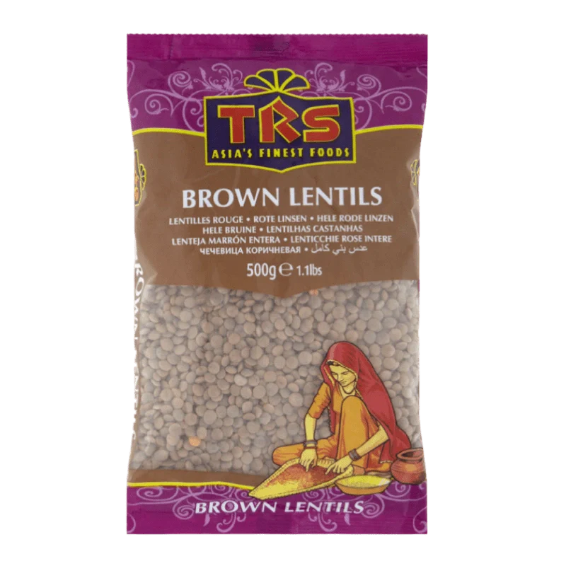 TRS Brown Lentils (Masoor Whole) 500G