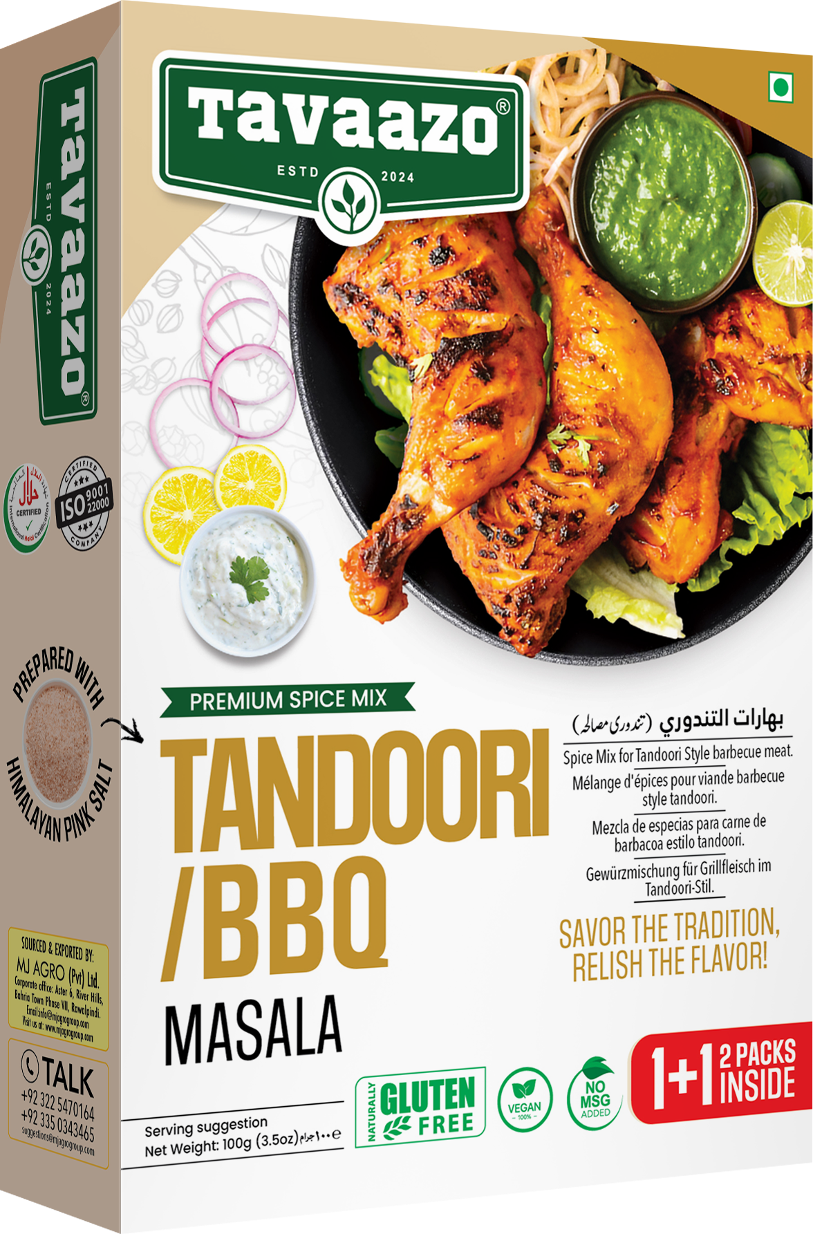 Tavazoo Recipe & Seasoning Mix Tandoori Masala 100g