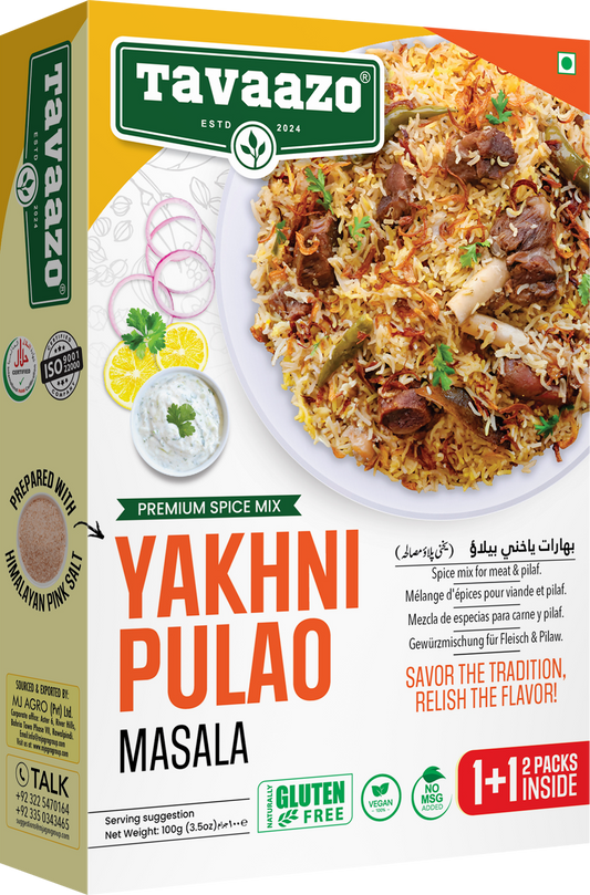 Tavazoo Recipe & Seasoning Mix Yakhni Pulao 100g