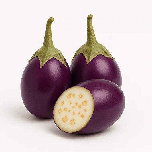 Round Aubergine baingan 500g